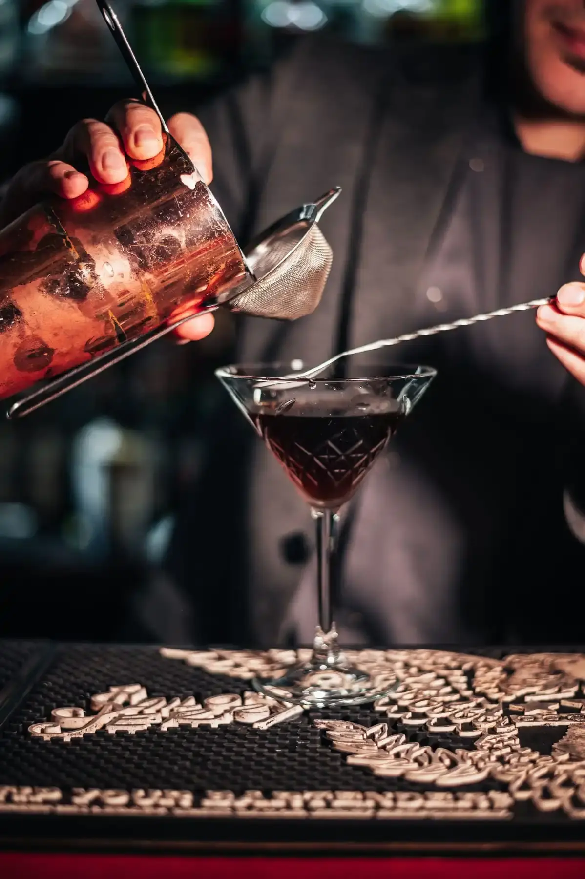 Signature White Russian Cocktail